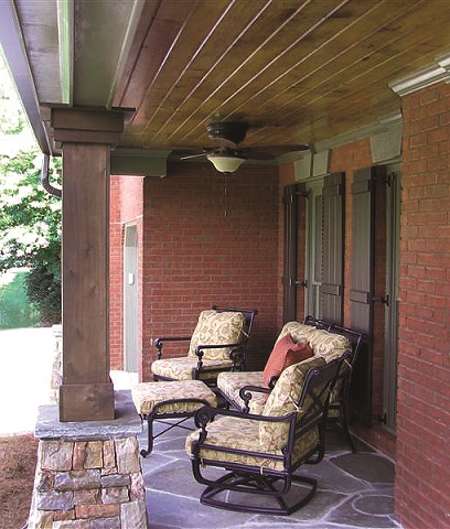 larson inside porch